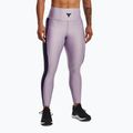 Colanți de antrenament pentru femei Under Armour Project Rock HG Ankle purple luxe