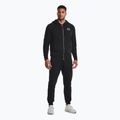 Pantaloni de antrenament pentru bărbați Under Armour Essential Fleece Joggers black/white 2