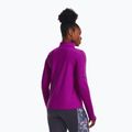 Tricou de antrenament Under Armour Train Cw 1/2 Zip pentru femei mov 1373969 3