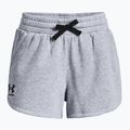 Pantaloni scurți de antrenament Under Armour Rival Fleece gri pentru femei 1376257 3