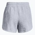 Pantaloni scurți de antrenament Under Armour Rival Fleece gri pentru femei 1376257 4