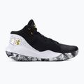 Încălțăminte de baschet pentru bărbați Under Armour negru-albă Jet '21 3024260-006 2