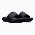 Șlapi Under Armour Rock 3 black/white clay 3