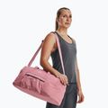 Under Armour Favorite Duffle 30 l sac de antrenament pentru femei, roz elixir/alb 7