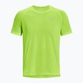 Under Armour Streaker tricou de alergare pentru bărbați verde lime 1361469-369 3