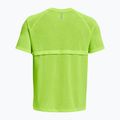 Under Armour Streaker tricou de alergare pentru bărbați verde lime 1361469-369 4
