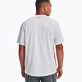 Under Armour Tech Fade tricou de antrenament pentru bărbați roșu și alb 1377053 2