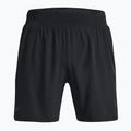 Pantaloni scurți de alergare pentru bărbați Under Armour Launch Pro 7" black/black/reflective 5