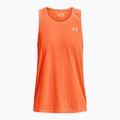 Bărbați Under Armour Streaker Singlet portocaliu de alergare 1361468-866 4