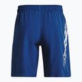 Pantaloni scurți de antrenament Under Armour Woven Graphic pentru bărbați albastru 1370388-471 4