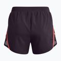 Under Armour Fly By 2.0 pantaloni scurți de alergare pentru femei mov și portocaliu 1350196-541 5