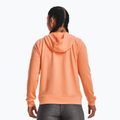 Tricou de antrenament pentru femei Under Armour Rival Terry FZ Hoodie portocaliu 1369853-868 2