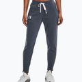 Pantaloni de antrenament pentru femei Under Armour Rival Fleece Joggers gri 1356416