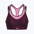 Sutien de fitness Under Armour Infinity Mesh Low violet 1376886-572