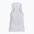Femeile Under Armour Seamless Stride Singlet tricou de alergare alb 1375697 5