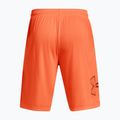 Pantaloni scurți de antrenament pentru bărbați Under Armour Tech Graphic portocaliu 1306443 6