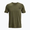 Tricou pentru bărbați Under Armour Sportstyle Left Chest marine green/black 4