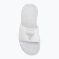 Șlapi Under Armour Rock 3 black/white clay 5