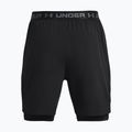 Under Armour Vanish Woven 2In1 Sts pantaloni scurți de antrenament pentru bărbați negru 1373764 2