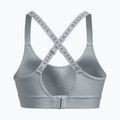 Sutien de fitness Under Armour Infinity Covered Mid gri 1363353-465 2