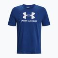 Tricou de antrenament Under Armour Sportstyle Logo SS pentru bărbați, albastru 1329590-471 5