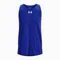 Under Armour Baseline Cotton Tank tricou de baschet pentru bărbați albastru 1361901 3