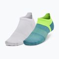 Under Armour Ad Run Lite șosete de alergare 2 perechi albastru/alb 1376077