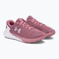 Pantofi de alergare pentru femei Under Armour W Charged Rogue 3 Knit roz 3026147 4