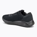 Under Armour Charged Pursuit 3 pantofi de alergare pentru femei negru/negru/argint metalic 3