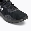 Under Armour Charged Pursuit 3 pantofi de alergare pentru femei negru/negru/argint metalic 7