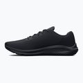 Under Armour Charged Pursuit 3 pantofi de alergare pentru femei negru/negru/argint metalic 9