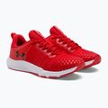 Under Armour Charged Engage 2, pantofi de antrenament pentru bărbați roșu/negru/negru 4