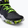 Under Armour GS Jet '21 pantofi de baschet pentru copii negru-verde 3024794 8