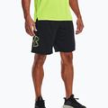 Pantaloni scurți de antrenament pentru bărbați Under Armour Tech Graphic negru 1306443