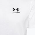 Tricou Under Armour Logo Emb Heavyweight pentru bărbați, alb/negru 7