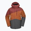 Geacă de snowboard pentru bărbați Volcom Primry Ins caramel 4