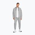 Bluză de antrenament pentru bărbați Nike Therma Fit Full-Zip dark grey heather/particle grey/black