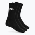 Șosete Nike Sportswear Everyday Essential 3 perechi  black/white