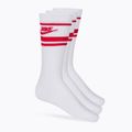 Nike Sportswear Everyday Essential șosete de antrenament roșu și alb DX5089-102