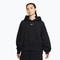 Bluză pentru femei Nike Sportswear Phoenix Fleece Oversized black/sail