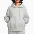 Bluză pentru femei Nike Sportswear Phoenix Fleece Oversized dark grey heather/sail 4