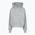 Bluză pentru femei Nike Sportswear Phoenix Fleece Oversized dark grey heather/sail 9