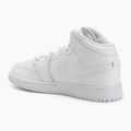 Încălțăminte  Jordan 1 Mid white/white/white 3