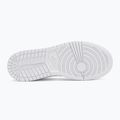 Buty  Nike Jordan 1 Mid white/white/white 4