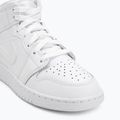 Încălțăminte  Jordan 1 Mid white/white/white 7