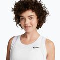 Tricou de antrenament pentru femei Nike Dri-Fit Racerback Tricou white/black 4
