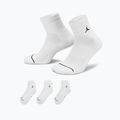 Șosete Nike Jordan Everyday Ankle 3 perechi white/black 8