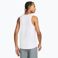 Tricou de alergare pentru bărbați Nike Dri-Fit Miler white 3