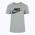 Tricou pentru femei Nike Sportswear Club Essentials Logo dark grey heather/black 5