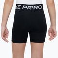 Pantaloni scurți pentru copii Nike Pro Dri-Fit 5" carbon black/white 4